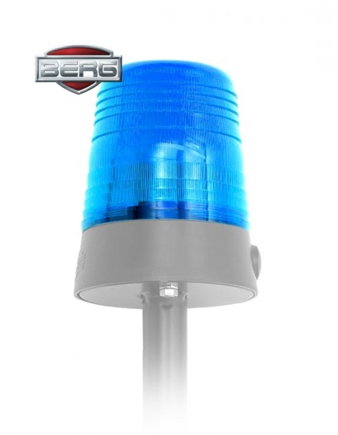 BERG Flashing light cover blue